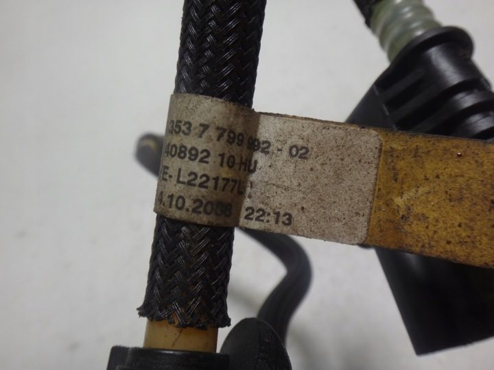Трубка Dopływowy топлива BMW E90 E91 E92 E93 3.0 дизель N57, фото 3