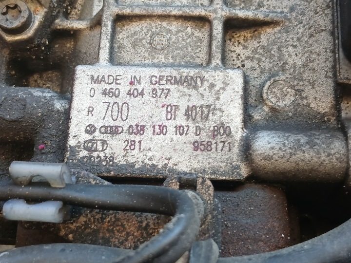 Volkswagen Bora 1.9TDI 100 л.с. ASV VP ТНВД 038130107D, фото 6