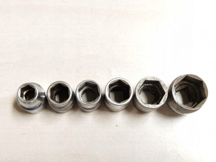 Насадки 3/8" 6-kątne 8,10,11,12,14,17 мм, фото 4