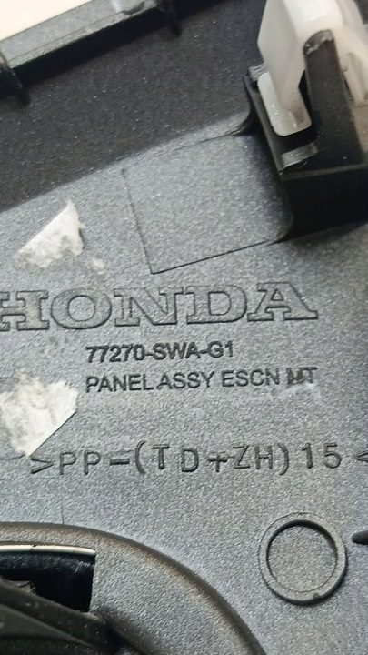 Honda OE 77270-SWA-G1, фото 11