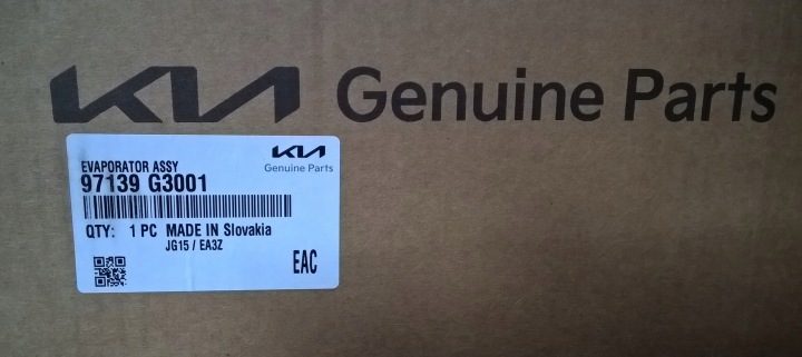 KIA HYUNDAI РАДИАТОР ИСПАРИТЕЛЬ КОНДИЦИОНЕРА OE 97139-G3001, фото 12