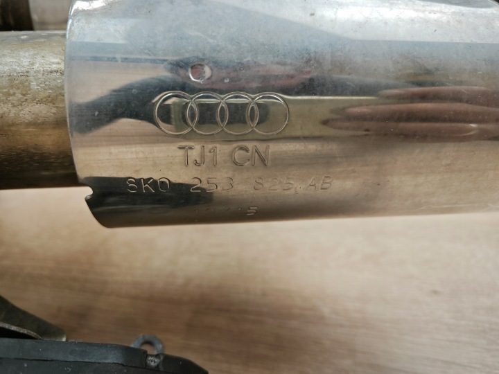 ОРИГИНАЛ ГЛУШИТЕЛЬ ЗАДНИЙ AUDI A5 8T 2.0 TDI 8K0253611BH 8K0253211AG 16 л.с.!, фото 8