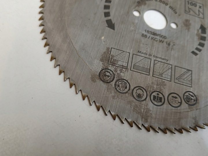 Wolfcraft 6272 Диск tnąca для piły o180mm, фото 7