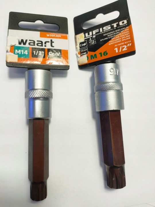 Насадка Waart 1/2" с końcówką trzpieniową Torx с otworem T25 x 55 мм, фото 1