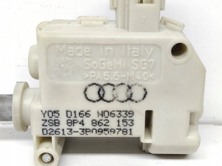 Привод Горловины бензобака Audi A3 8P 2.0 TDI 8P4862153 Европа, фото 3