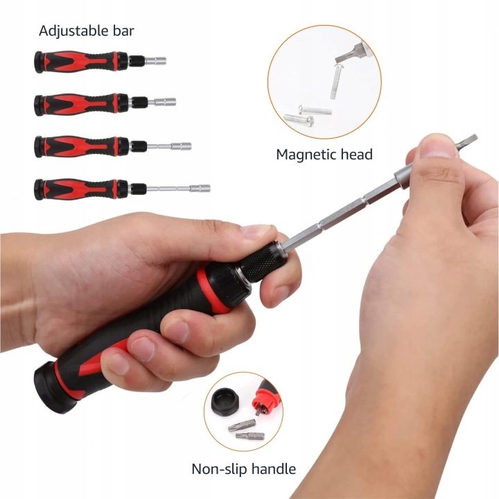 Amazon Basics 73-częściowy комплект magnetycznych ключей grzechotkowych, фото 2