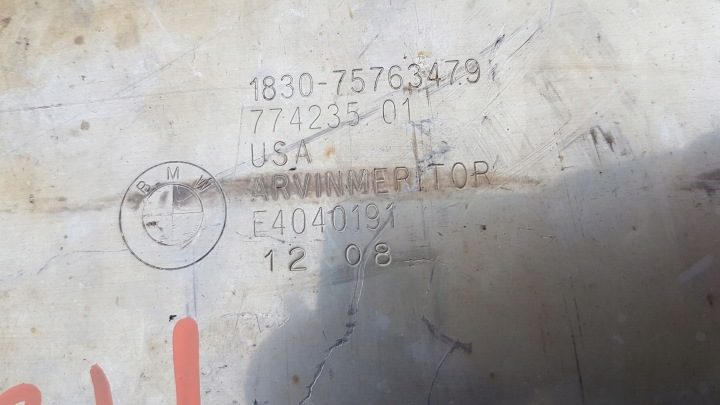 ЗАДНИЙ ГЛУШИТЕЛЬ BMW X6 E71 3.5i 7576347, фото 9