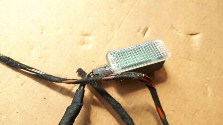 A6 C7 4G жгут проводки сиденья фонаря LED A7 4G, фото 7