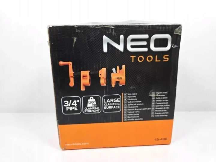 NEO TOOLS струбцина rurowy 3/4" 45-496, фото 2