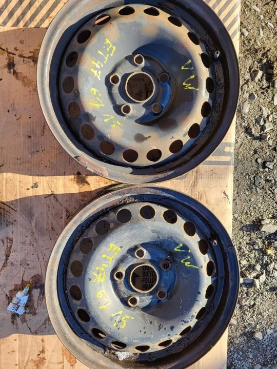 Штампованный диск Volkswagen OE ET45 6.0" x 15" 5x112 ET 45, фото 1
