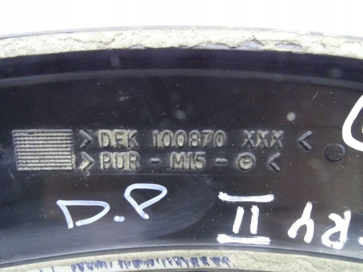 LAND ROVER DISCOVERY II 98-04 МОЛДИНГ ДВЕРИ ПОДКРЫЛКА ЛЕВЫЙ ЗАДНИЙ 100870XXX, фото 3