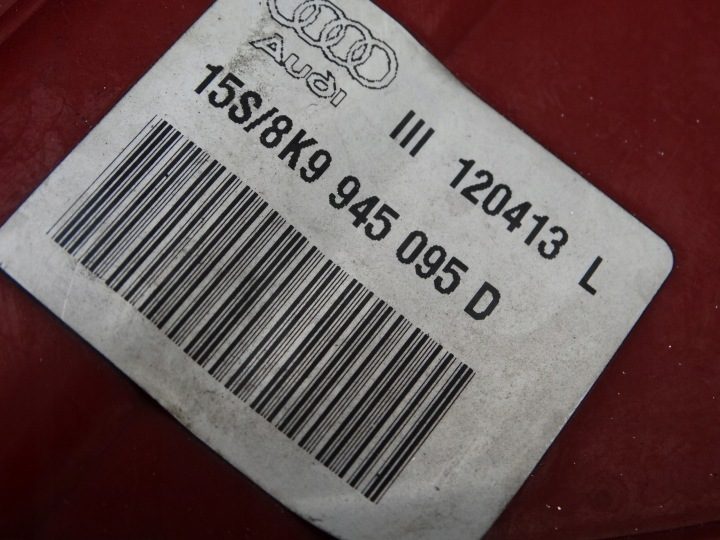 ФОНАРЬ ЗАДНИЙ AUDI A4/S4 B8 12- 8K9945095D ЛЕВЫЙ, фото 6