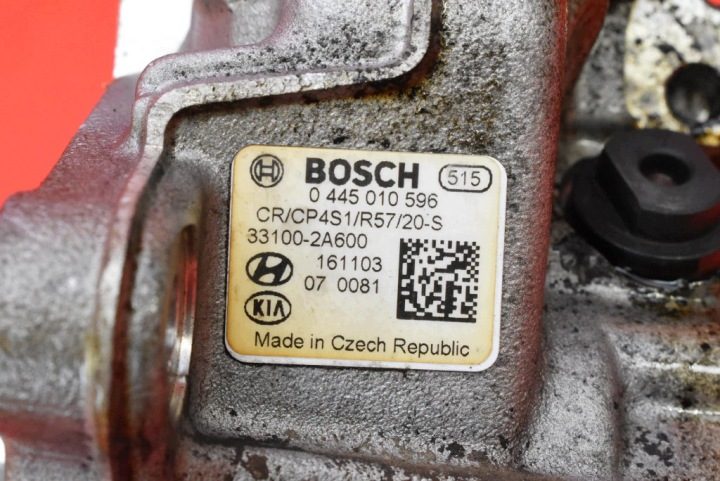 ТНВД 33100-2A600 0445010596 KIA Ceed 2 II 1.6 CRDI 136 л.с. рестайлинг, фото 9