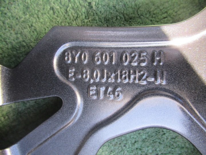 Литой диск Audi OE AUDI A3 S3 8Y 8.0" x 18" 5x112 ET 46, фото 7