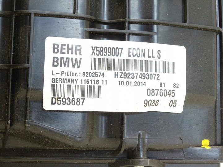 ОТОПИТЕЛЬ DMYCHAWA BMW M5 F10 F11 ЕВРОПА 9202574, фото 4