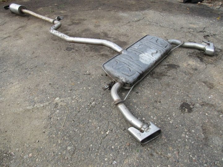 В СБОРЕ ВЫХЛОП Mercedes-Benz B W246 W242 246 A2464911100, фото 3