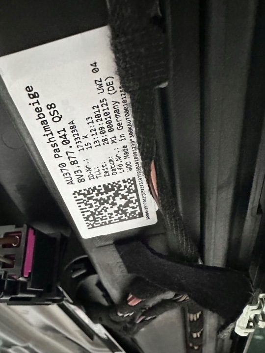 Панорамная крыша люк Audi A3 8V 3drzwi 8V3877041, фото 5