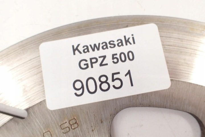 Тормозной диск передний 4,6 мм Kawasaki GPZ 500, фото 2