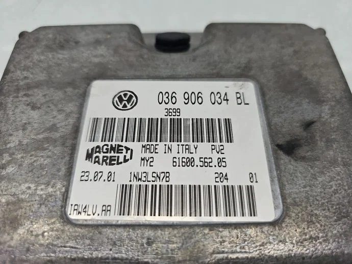 Блок управления двигателем ЭБУ Skoda Fabia 1 (6Y2) [Г.в. 1999-2008] 036906034BL 1.4, фото 5