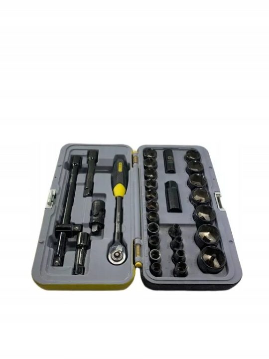 КОМПЛЕКТ КЛЮЧЕЙ STANLEY FAT MAX 30ELE BLACK CHROME, фото 2