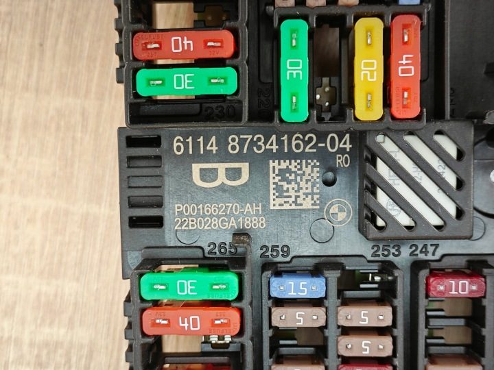 Оригинальный блок предохранителей BMW 2.0i G23 G20 G30 G01 8734162 33 л.с.!, фото 4
