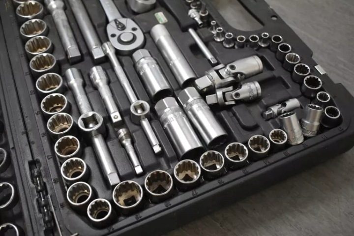 КОМПЛЕКТ ТОРЦЕВЫХ ГОЛОВОК HONITON H4321 111el 1/4" - 3/8" - 1/2" HONIDRIVER, фото 6