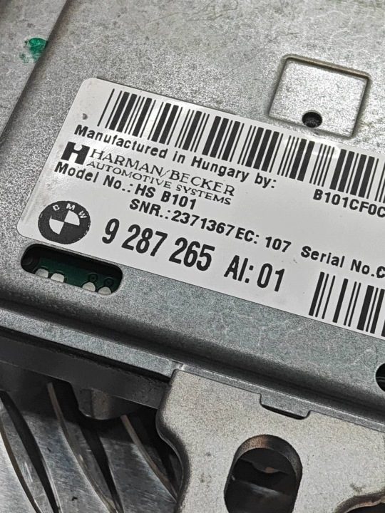 Блок управления аудио Hi-Fi BMW 6 F12 F13 9287265, фото 3