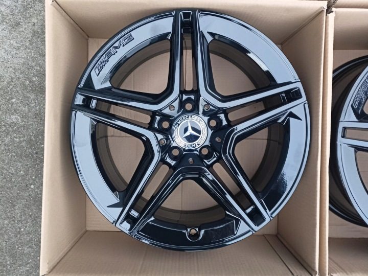 4× Литой диск Mercedes-Benz OE 7.5" x 19" 5x112 ET 53, фото 4