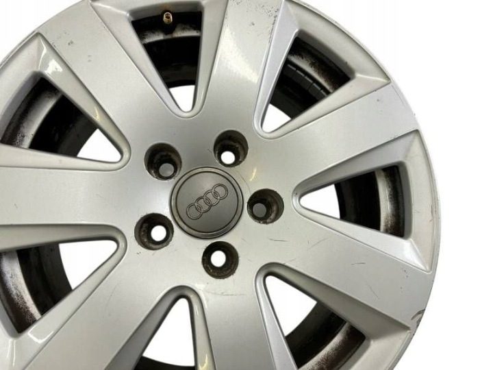 4× Литой диск Audi OE A6 S6 C6 4F 7.5" x 16" 5x112 ET 45, фото 7
