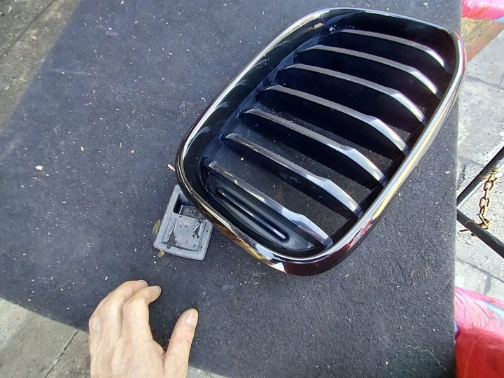 BMW x3 g01 x4 g02 решетка радиатора ноздри правая 7464922, фото 8