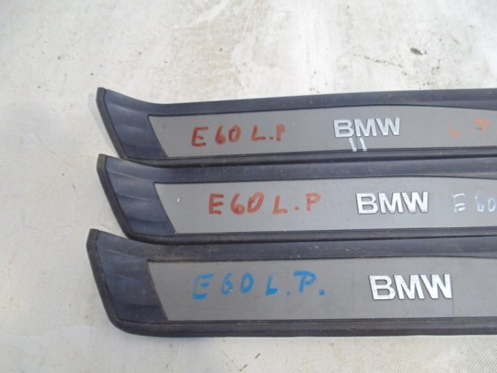 НАКЛАДКА ПОРОГА ПРАВАЯ ЛЕВАЯ ПЕРЕДНЯЯ BMW E60 E61 7074510 7034304, фото 6