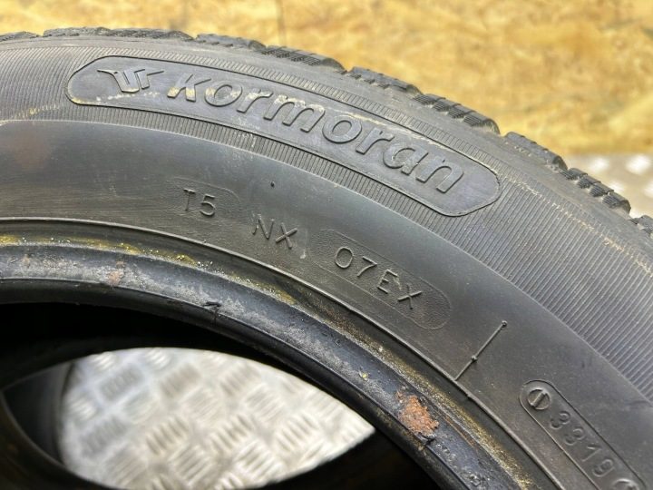 2× Шина зимняя Kormoran Snow 185/65R15 92 т сцепление на снегу (3PMSF), усилитель (XL), фото 5