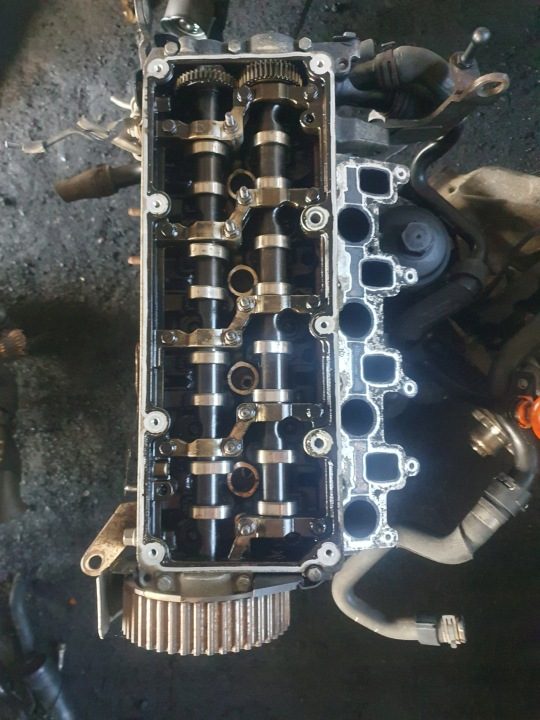 ГОЛОВКА БЛОКА ЦИЛИНДРОВ ВАЛЫ VW AUDI SEAT SKODA 2.0 TDI 03L103373E, фото 2