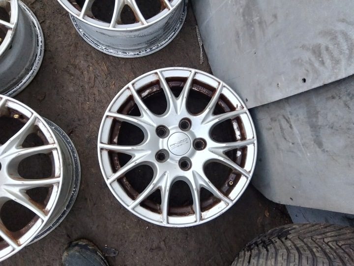 4× Литой диск Anzio 48018 6.5" x 15" 5x114.3 ET 45, фото 3