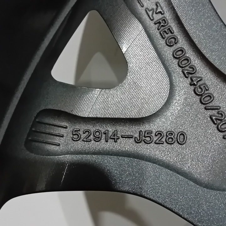 4× Литой диск Kia OE 8.5" x 19" 5x114.3 ET 46, фото 6