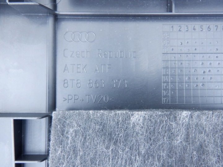 ОПОРА ПОЛКА БАГАЖНИКА AUDI A5 8T8 8T8863373, фото 4