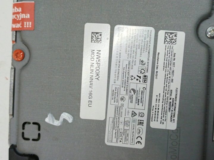 МОДУЛЬ ДИСПЛЕЯ HM5T-14G370-GHG Ford S-MAX II (2015-2023), фото 6