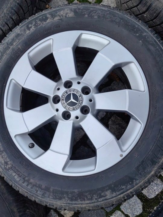 Колеса диски Mercedes GLE ML W166 5x112 18 255/55R18 K220, фото 5