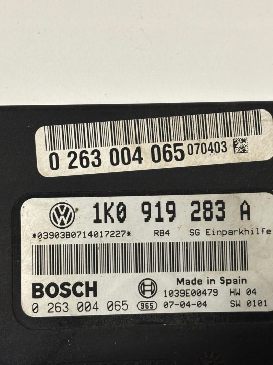Блок управления парковки PDC VW Golf V 5 универсал Jetta A5 V 5 1K0919283A, фото 2