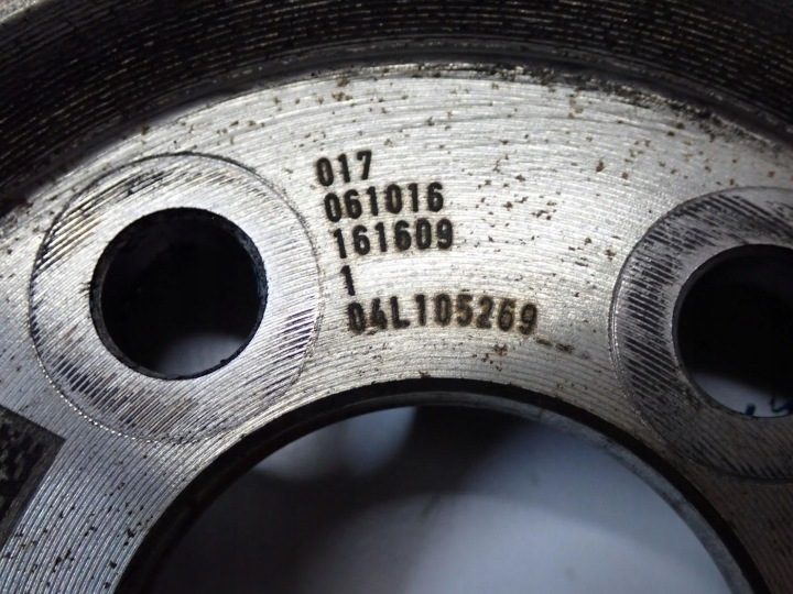 СЦЕПЛЕНИЕ В СБОРЕ КОЛЕСО 04L141015D SEAT LEON III 5F 1.6 TDI CXX 16 г., фото 3