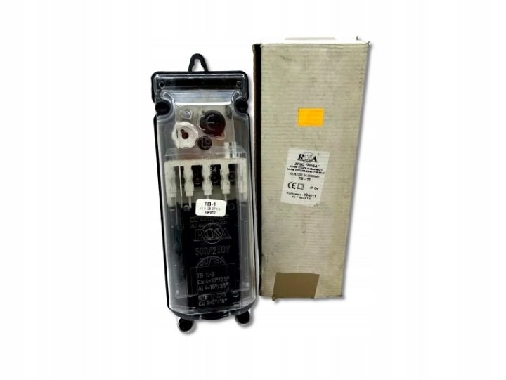 Табличка bezpiecznikowa słupowa 90x230x74mm TB-11, фото 1