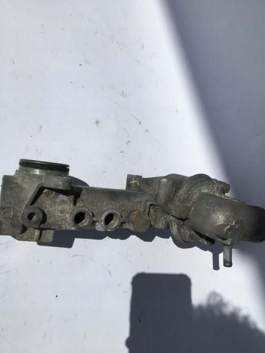 КОРПУС ТЕРМОСТАТА MERCEDES W124 M111 E200 E220 200E 220E 1112030373, фото 6