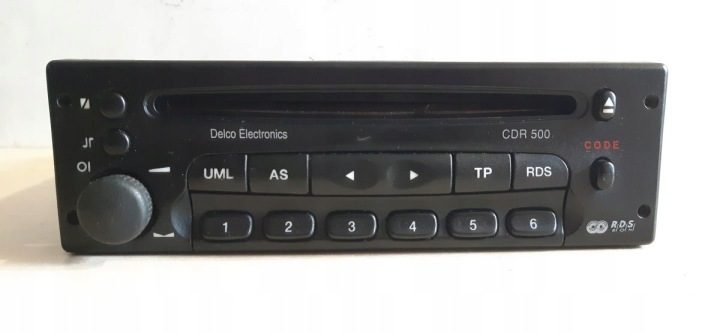 МАГНИТОЛА OPEL CD DELCO 500 ASTRA CORSA VECTRA ZAFIRA OMEGA SINTRA FRONTERA+KOD, фото 2