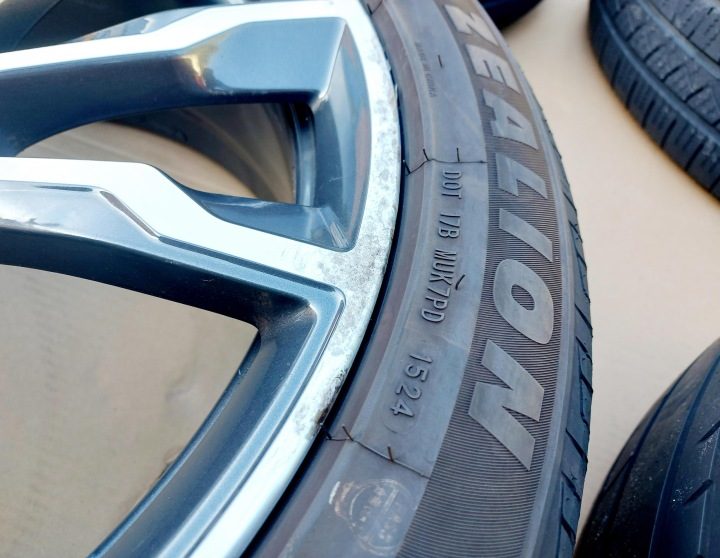BMW X3 G01 X4 G02 17 г. Колеса литые диски M-ПАКЕТ шины 245/45 R20 дюймов, фото 3