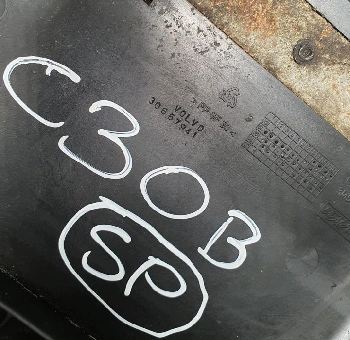 Корпус площадка аккумулятора Volvo C30 30667941 3M51-10723-BJ, фото 3