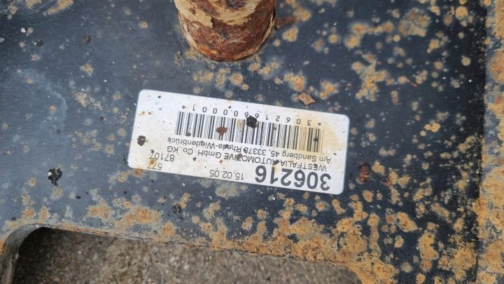 Фаркоп FIAT Ducato Коробка 94-06+wiązka13, фото 6