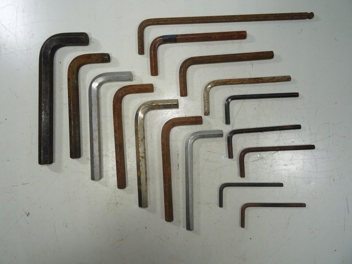 КЛЮЧ ШЕСТИГРАННЫЙ AMPOL AMPUL 13,10,9,8,6,5,4 KPL16SZ, фото 2