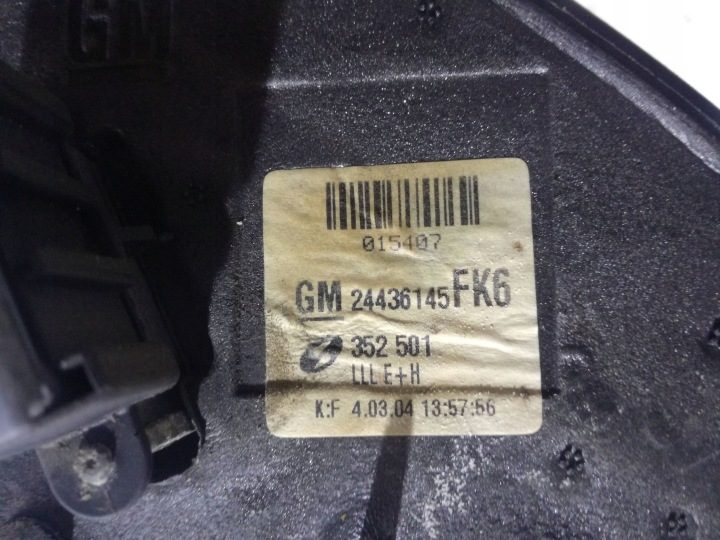ЗЕРКАЛО ЛЕВОЕ ЭЛЕКТРИЧЕСКОЕ OPEL VECTRA C 2.2DTI, фото 4