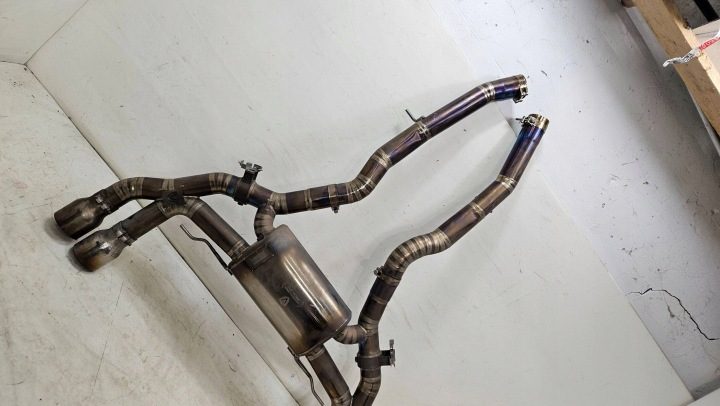 Глушитель Tytanowy BMW X3M X4M F98 F97 Valvetronic Designs Special, фото 3