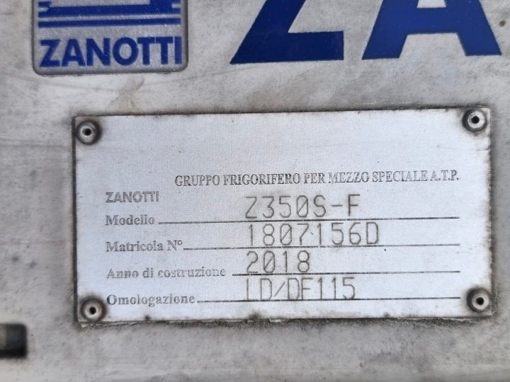 АГРЕГАТ ХОЛОДИЛЬНЫЙ РЕФРИЖЕРАТОР ZANOTTI Z350S-F КОМПЛЕКТ 12V 2018 г. MASTER III, фото 8